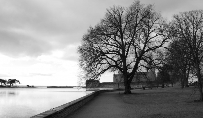 Kalmar Slott i bakgrunden